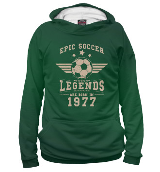 Женское Худи Soccer Legends 1977