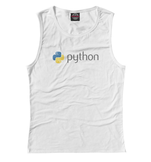 Майка Python Logo для девочек 