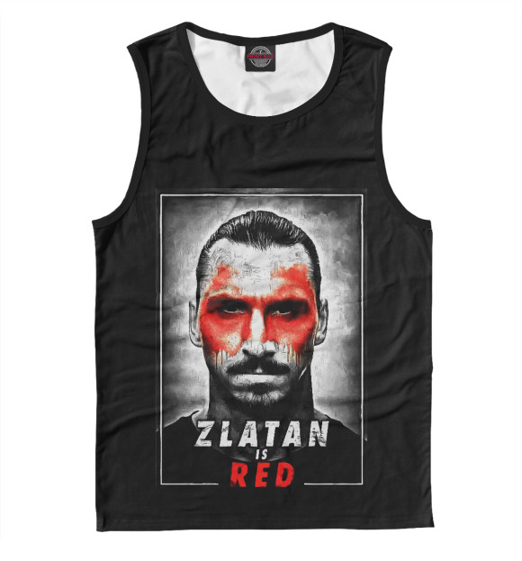 Майка Zlatan is Red для мальчиков 