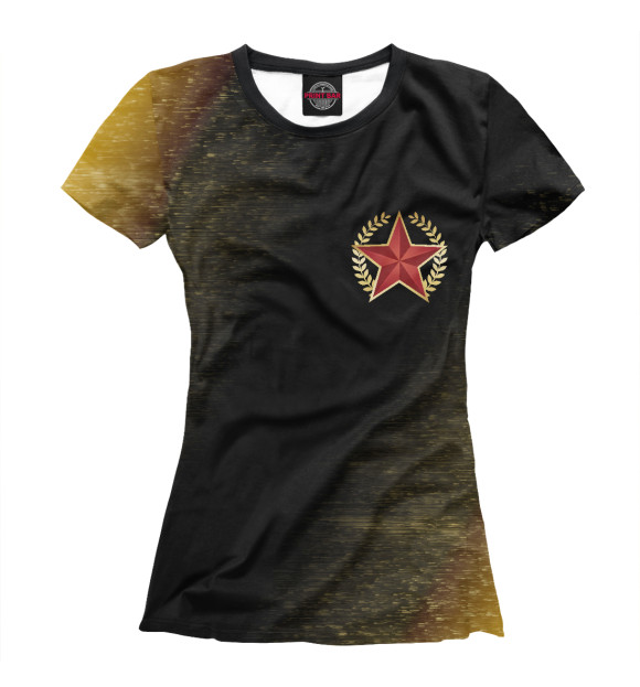 Футболка Советский Союз - Звезда для девочек 