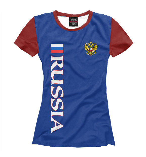 Футболка Россия для девочек 