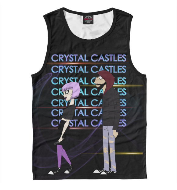 Майка Crystal Castles для мальчиков 