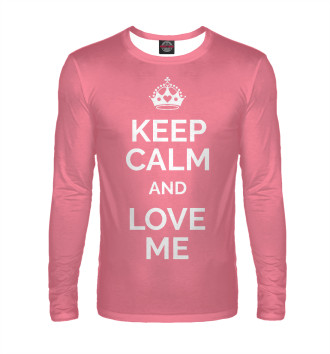 Лонгслив Keep calm and love me
