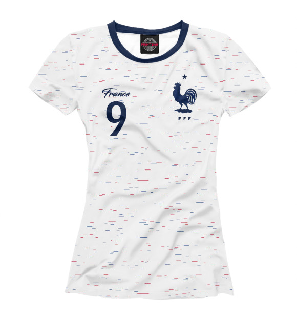 Футболка Оливье Жиру - Сборная Франции для девочек 