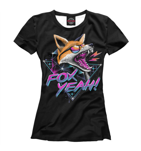 Футболка Fox Yeah! для девочек 