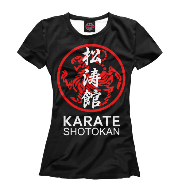 Футболка Karate Shotokan для девочек 