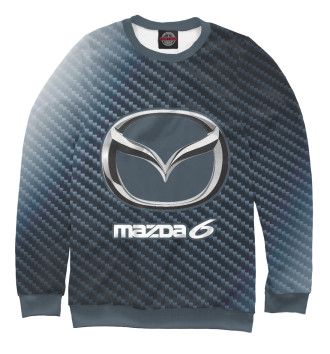 Свитшот для девочек Mazda 6 - Карбон
