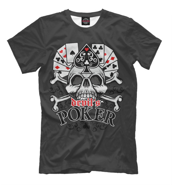 Футболка Poker для мальчиков 