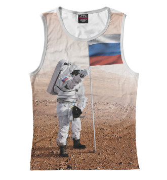Майка для девочек Русский космос