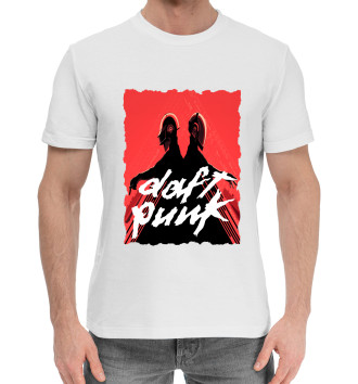 Хлопковая футболка Daft Punk