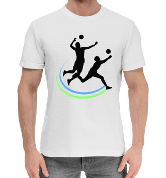 Хлопковая футболка Волейбол