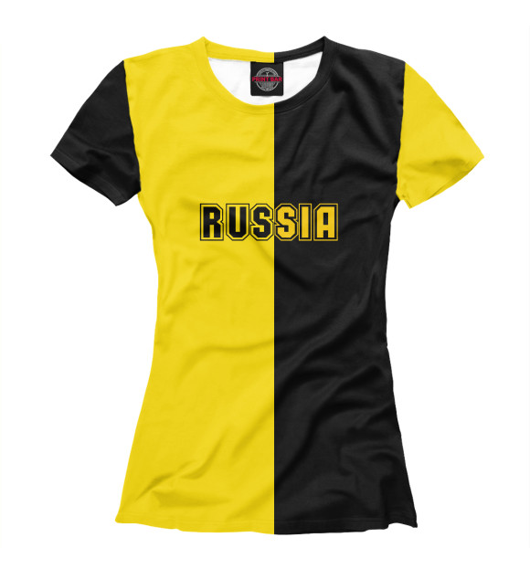 Футболка RUSSIA - BORUSSIA для девочек 