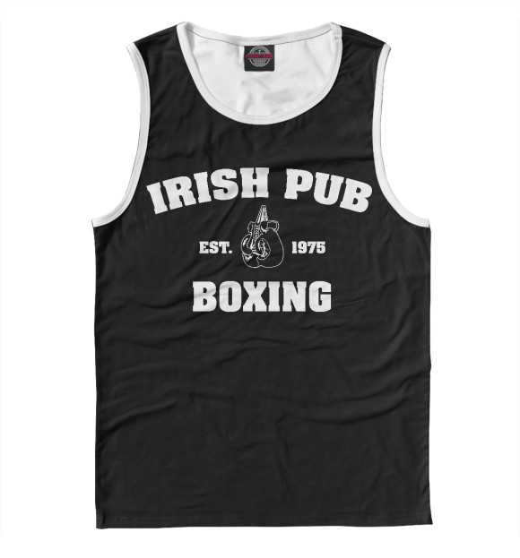 Мужская Майка Irish Pub Boxing
