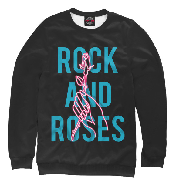 Свитшот Rock and roses для мальчиков 