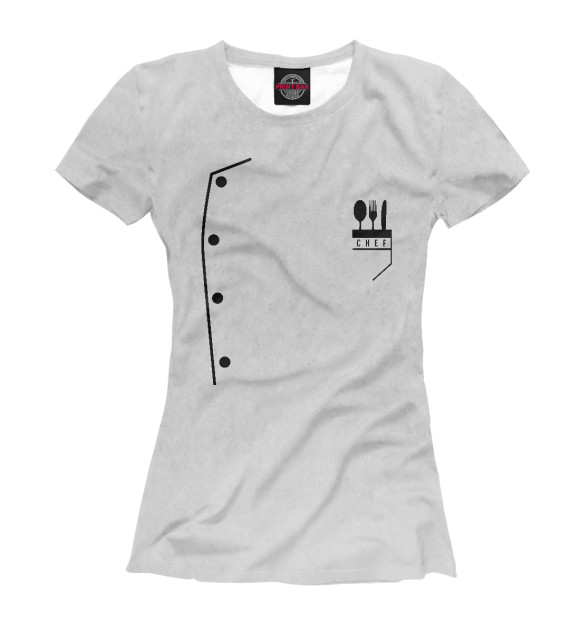 Женская Футболка Chef Uniform