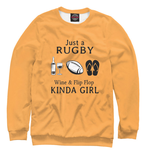 Свитшот Just A Rugby Wine для девочек 