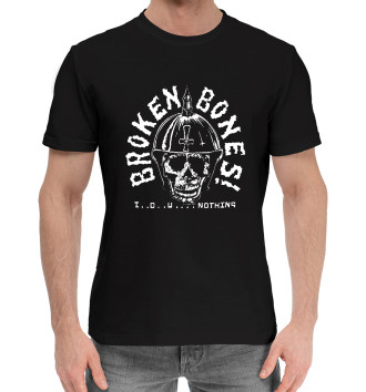 Мужская Хлопковая футболка Broken Bones I.O.U. Nothing