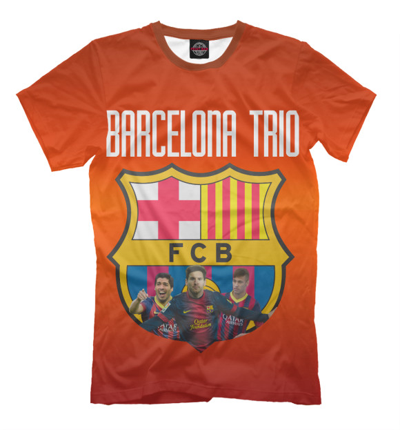 Футболка Barcelona trio для мальчиков 
