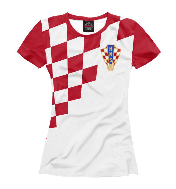 Футболка Хорватия для девочек 