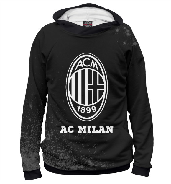 Худи AC Milan Sport Black - Брызги для мальчиков 
