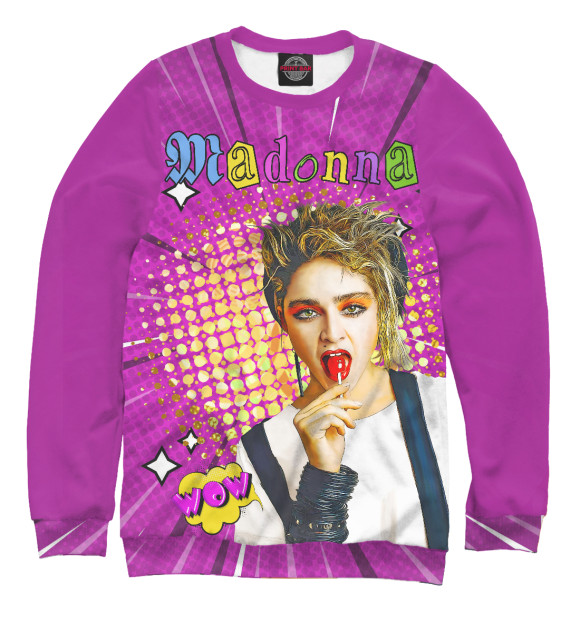 Свитшот Madonna 80s Pop Art для девочек 