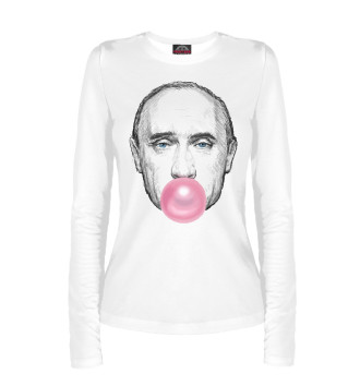 Женский Лонгслив Putin bubble
