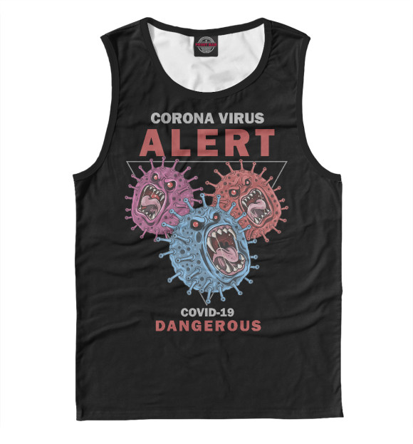 Майка Corona Virus для мальчиков 