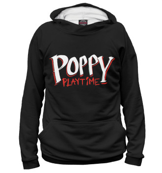 Худи для девочек Poppy Playtime логотип