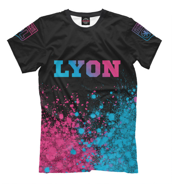 Футболка Lyon Neon Gradient для мальчиков 