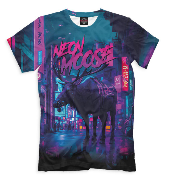 Футболка Neon moose для мальчиков 