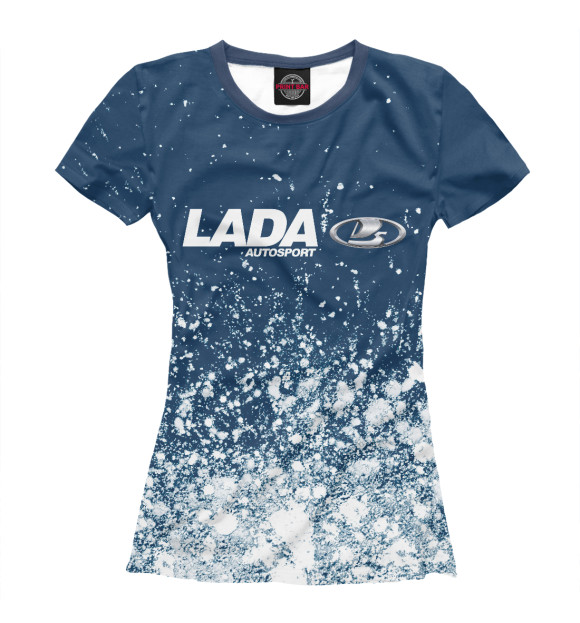 Футболка Lada Autosport | Краска для девочек 