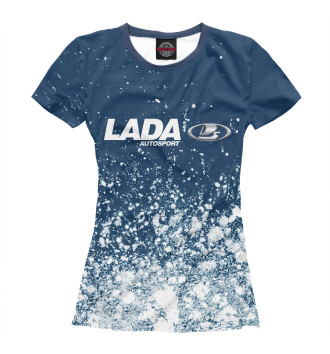Футболка для девочек Lada Autosport | Краска