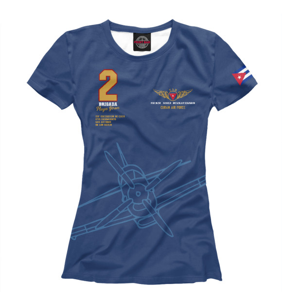 Футболка FAR (Cuban Air Forces) для девочек 