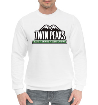 Мужской Хлопковый свитшот Twin Peaks
