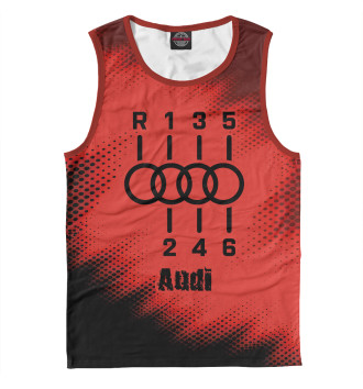 Майка для мальчиков Audi - Коробка | Audi | Абстракция