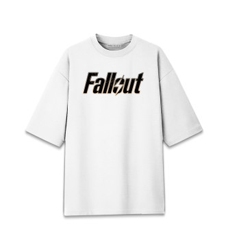 Хлопковая футболка оверсайз Fallout