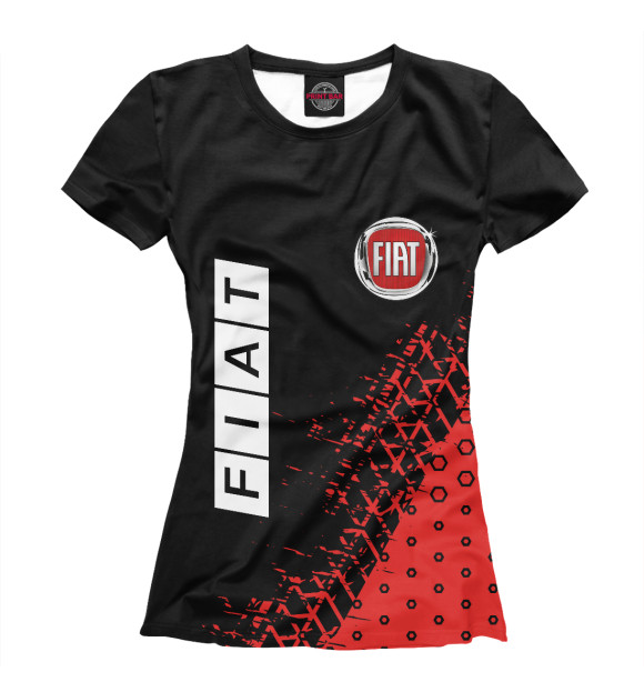 Футболка FIAT / Фиат для девочек 