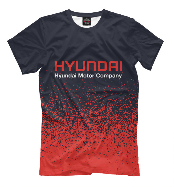 Футболка Hyundai Motor - Paint для мальчиков 