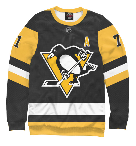 Свитшот Малкин Форма Pittsburgh Penguins 2018 для мальчиков 