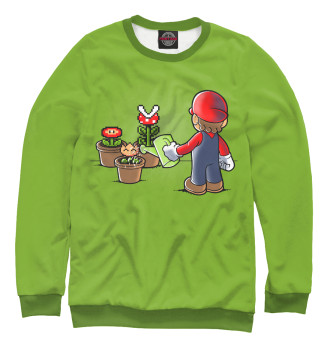 Свитшот для мальчиков Марио садовник