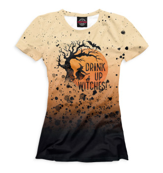 Футболка Drink up witches