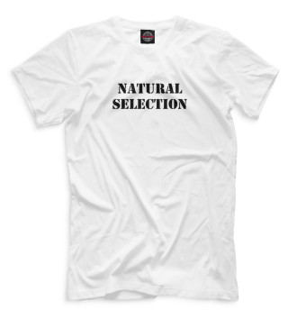 Футболка для мальчиков Natural Selection White