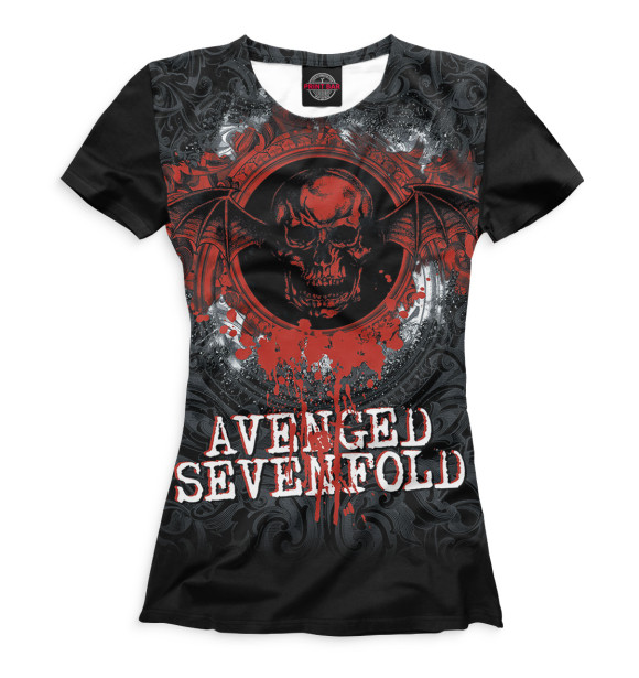 Футболка Avenged Sevenfold для девочек 