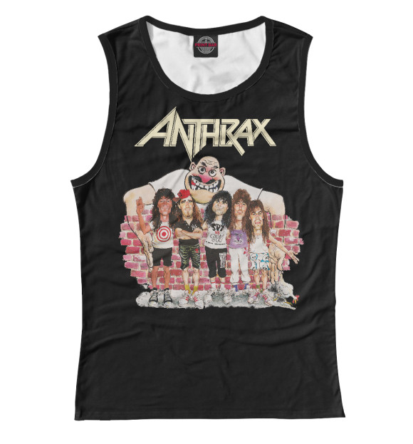 Майка Anthrax 1987 для девочек 