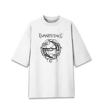 Женская Хлопковая футболка оверсайз Evanescence