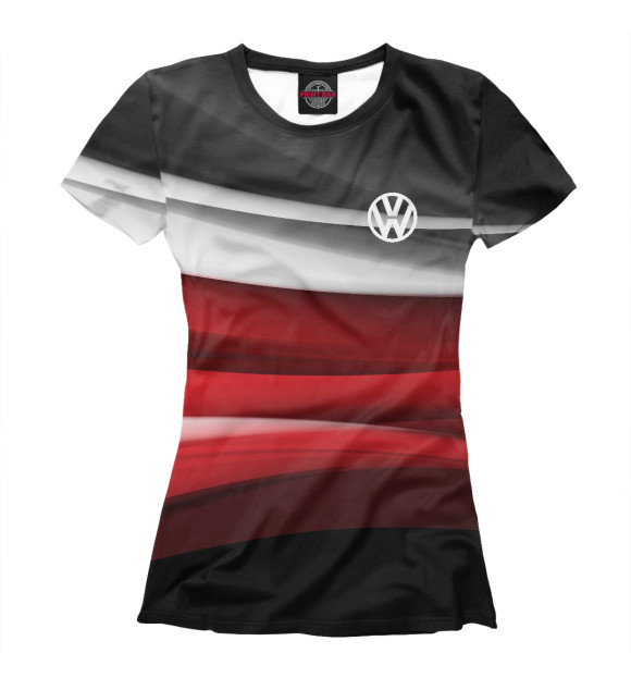 Футболка Volkswagen sport для девочек 