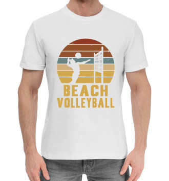 Хлопковая футболка Пляжный волейбол