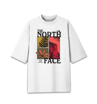 Мужская Хлопковая футболка оверсайз The North Face