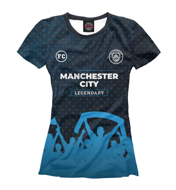 Футболка Manchester City Legendary Uniform для девочек 