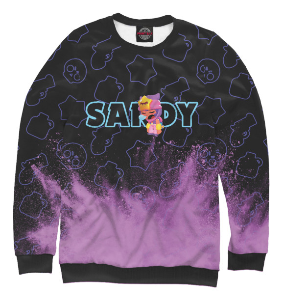 Свитшот Brawl Stars Sandy / Сэнди для девочек 